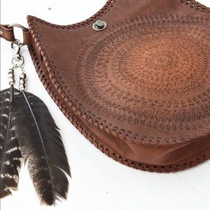 Spell & Gypsy Collective Mandala Saddle Bag